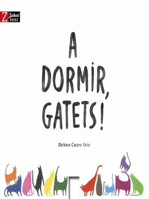 cover image of A dormir, gatets!